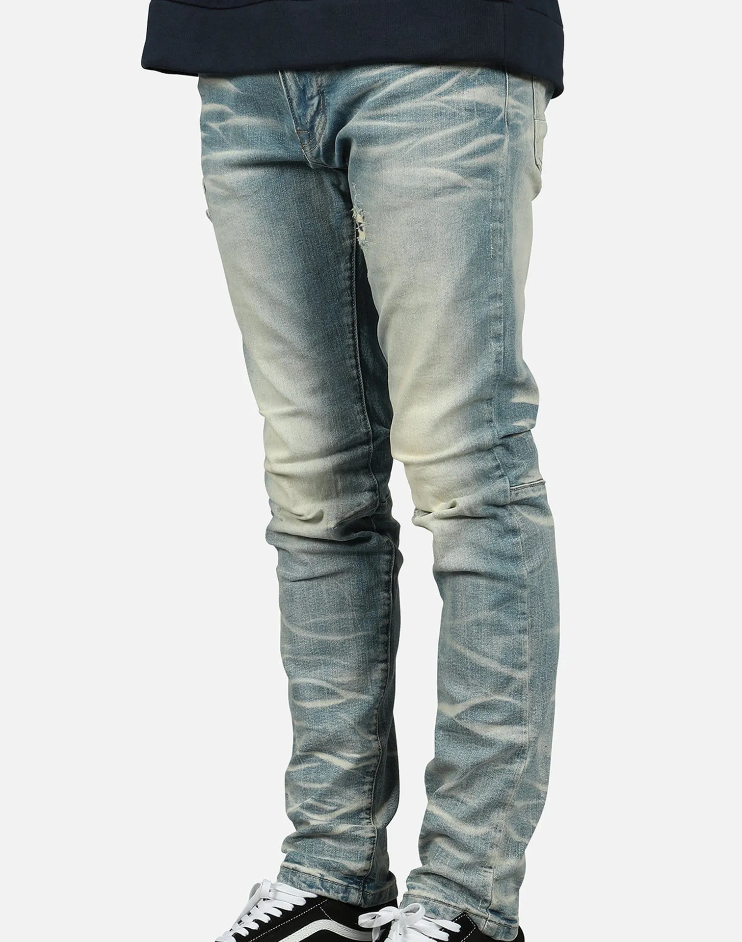 Smoke Rise CLEAN KNEE DART DENIM JEANS