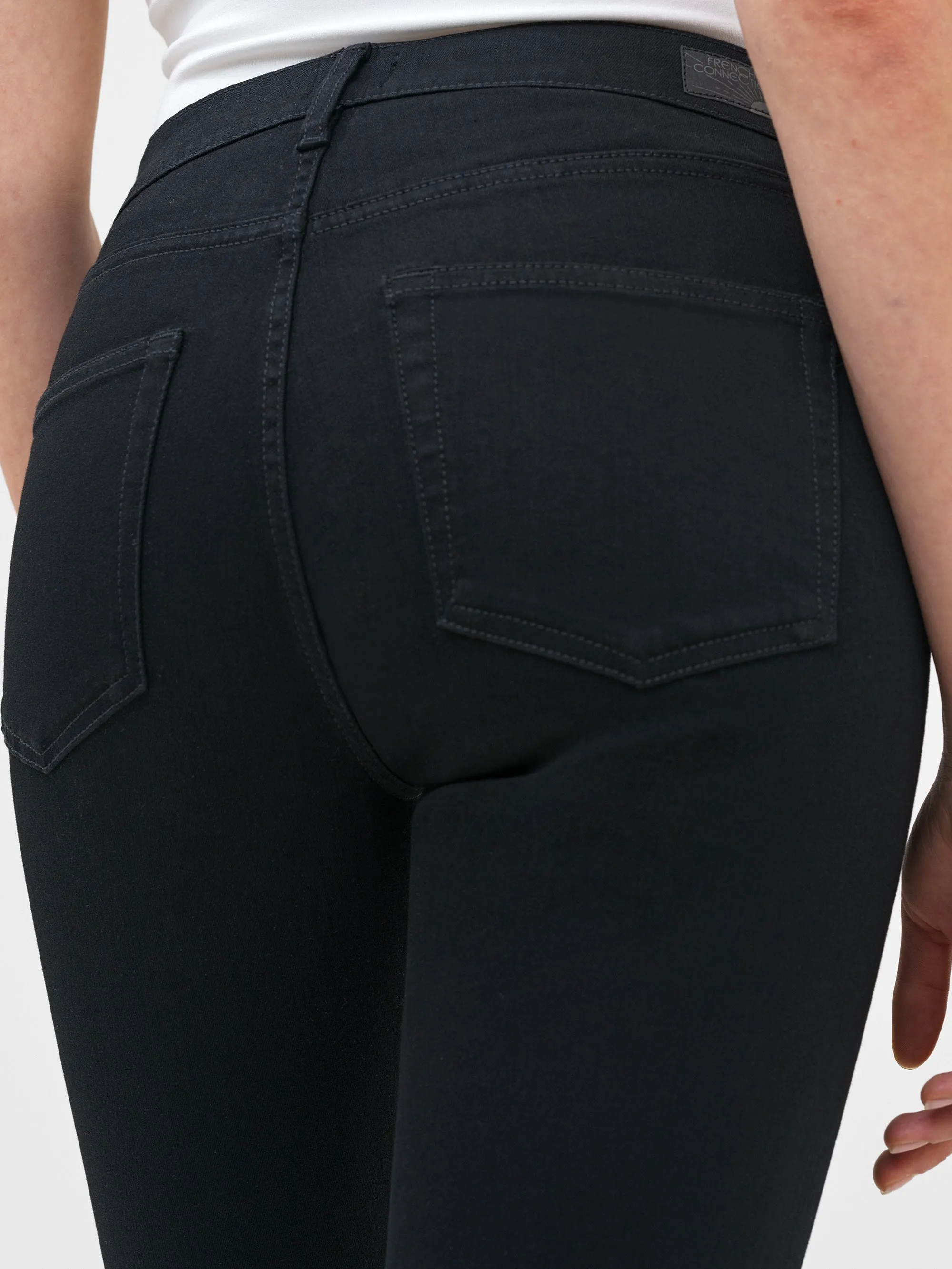 Soft Stretch Denim High Rise Skinny Jeans 30 Inch