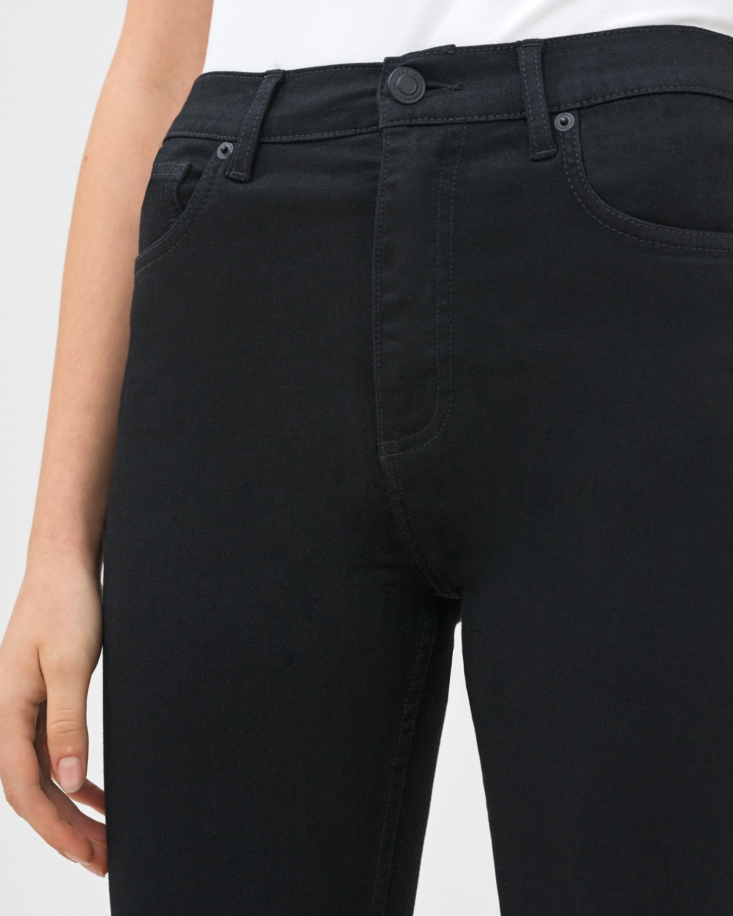 Soft Stretch Denim High Rise Skinny Jeans 30 Inch
