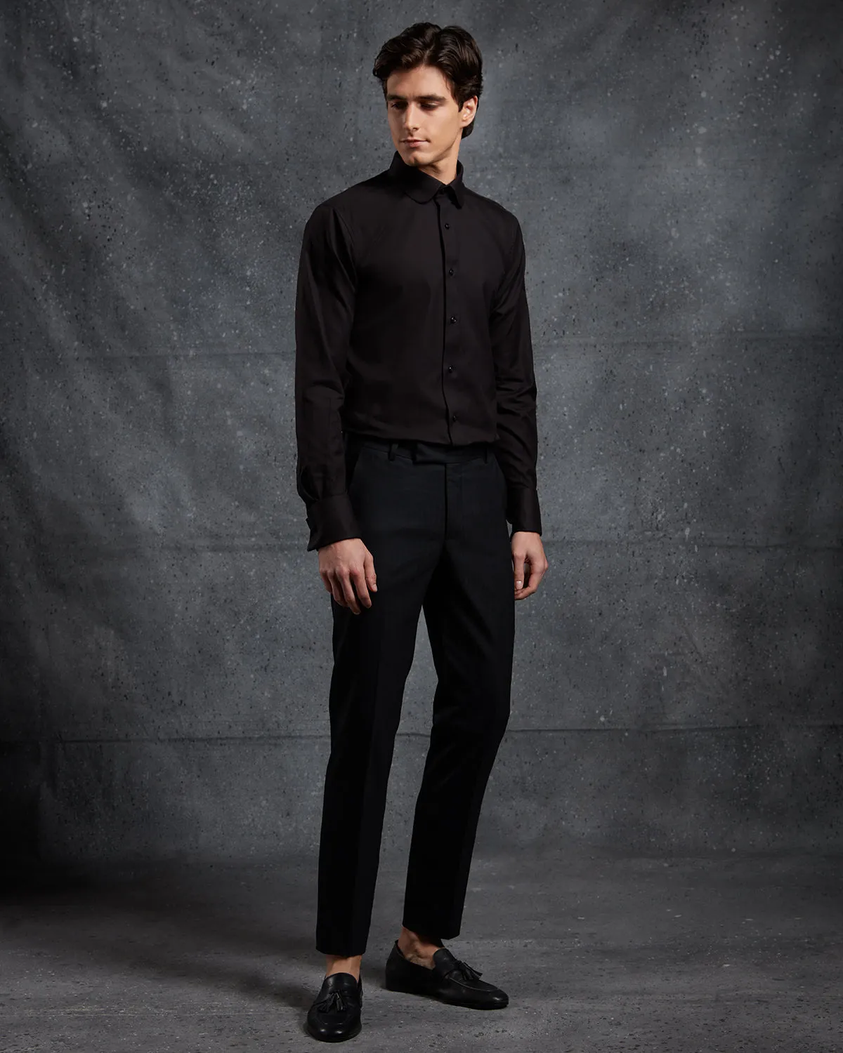 Soktas Royal Oxford Shirt - Black