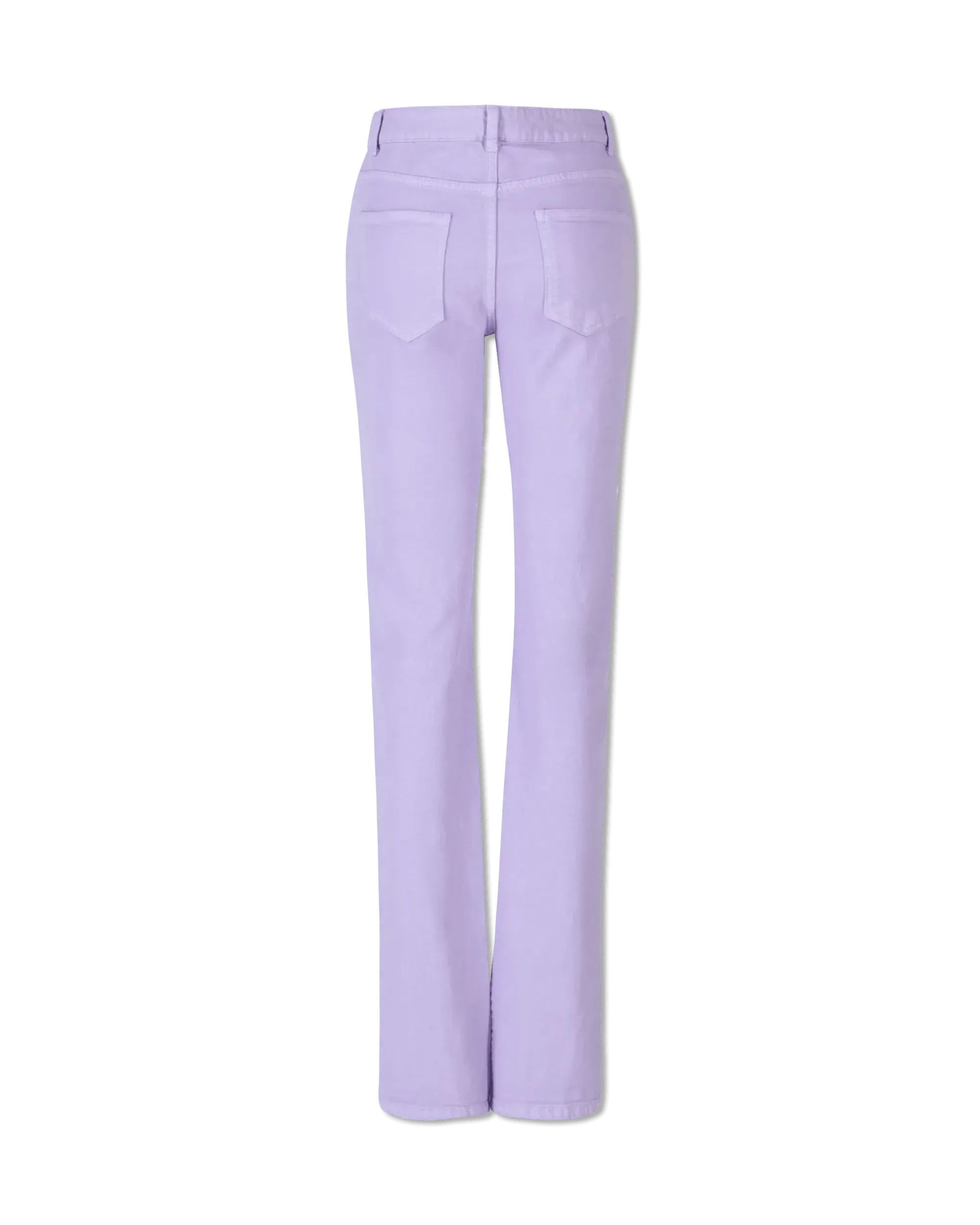 Spliced Hem 5 Pocket Jeans