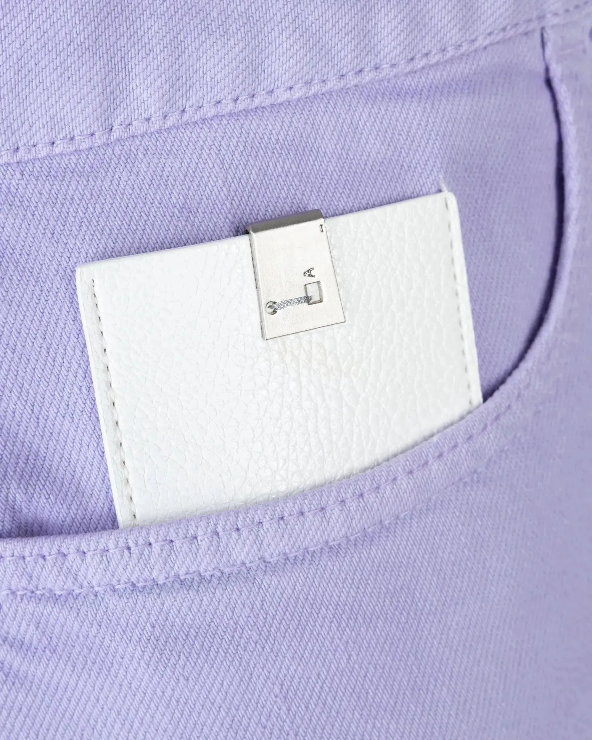 Spliced Hem 5 Pocket Jeans