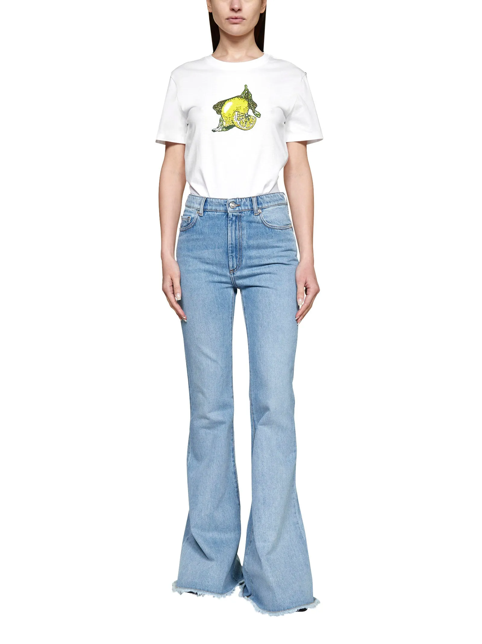 Sportmax Wide Leg Denim Jeans