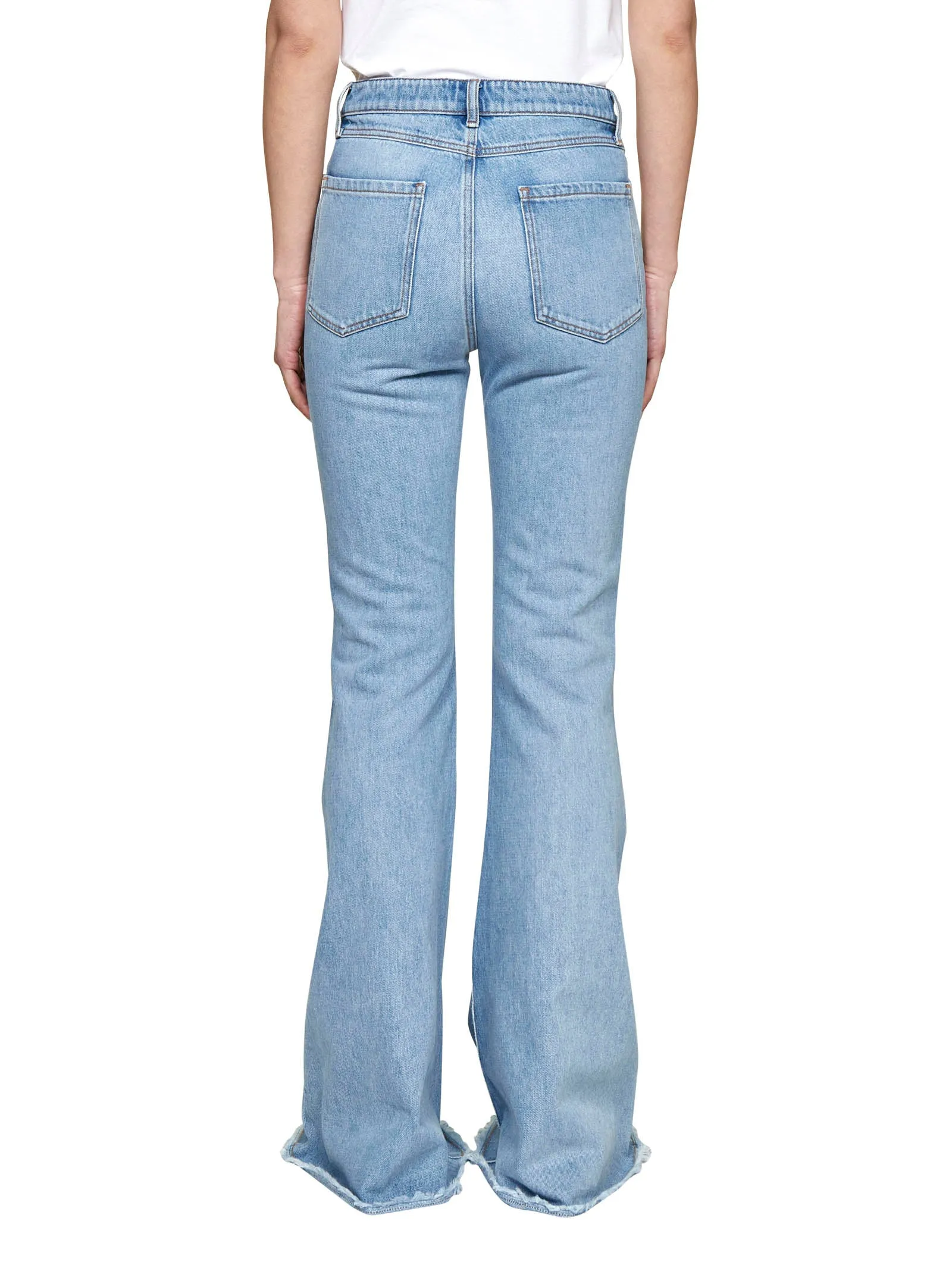 Sportmax Wide Leg Denim Jeans