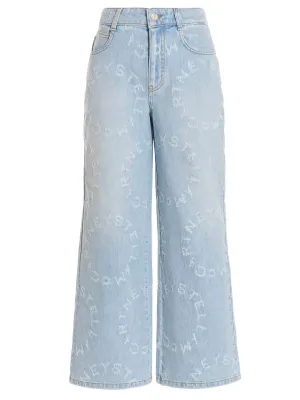 Stella McCartney Distressed High-Rise Jeans