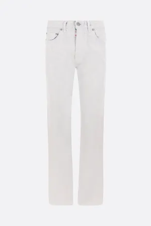 straight-leg jeans in Bianchetto denim