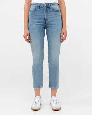 Stretch Denim Cigarette Fit Ankle Length Jeans 28 Inch