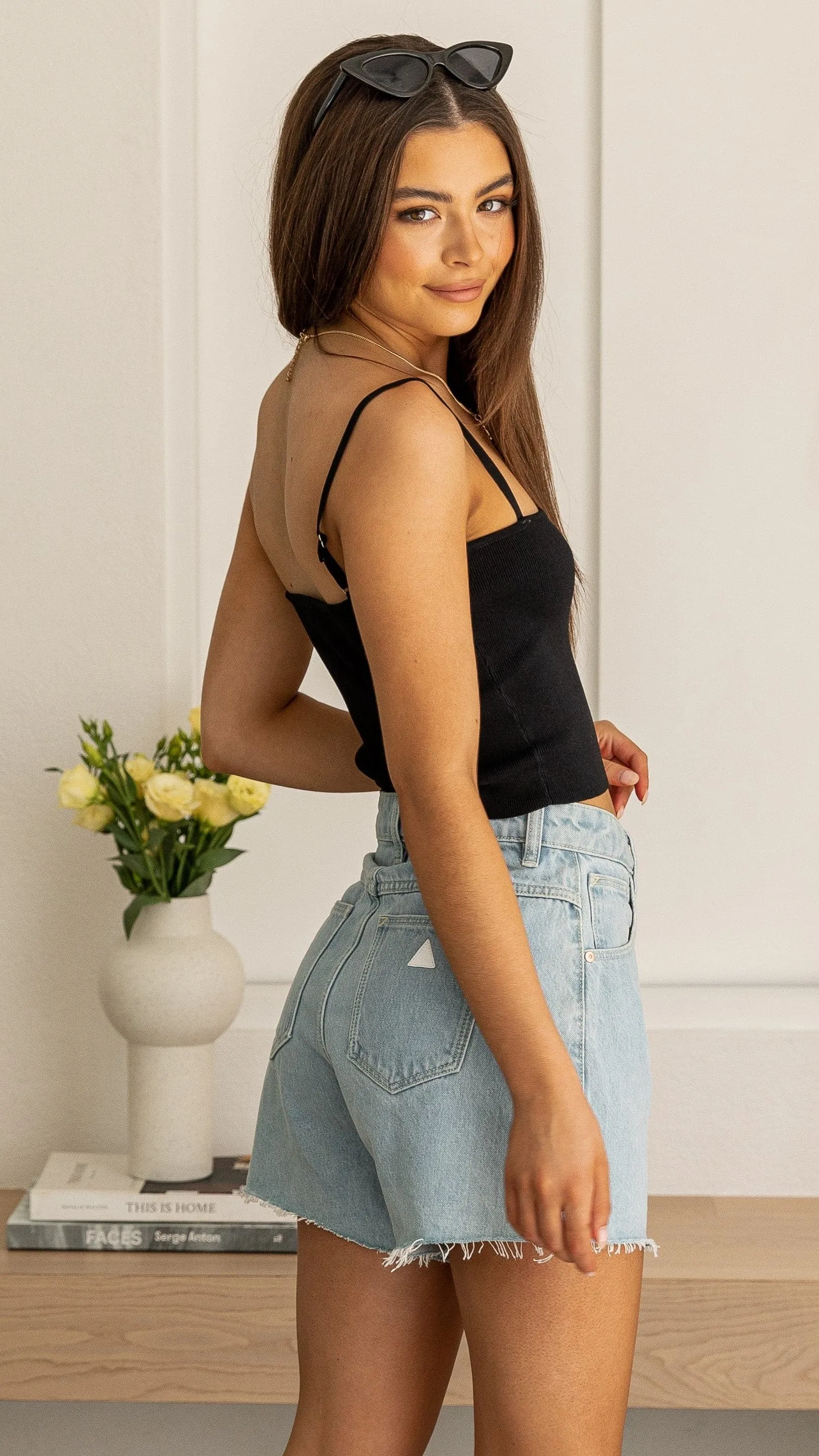 Suncatcher Top - Black