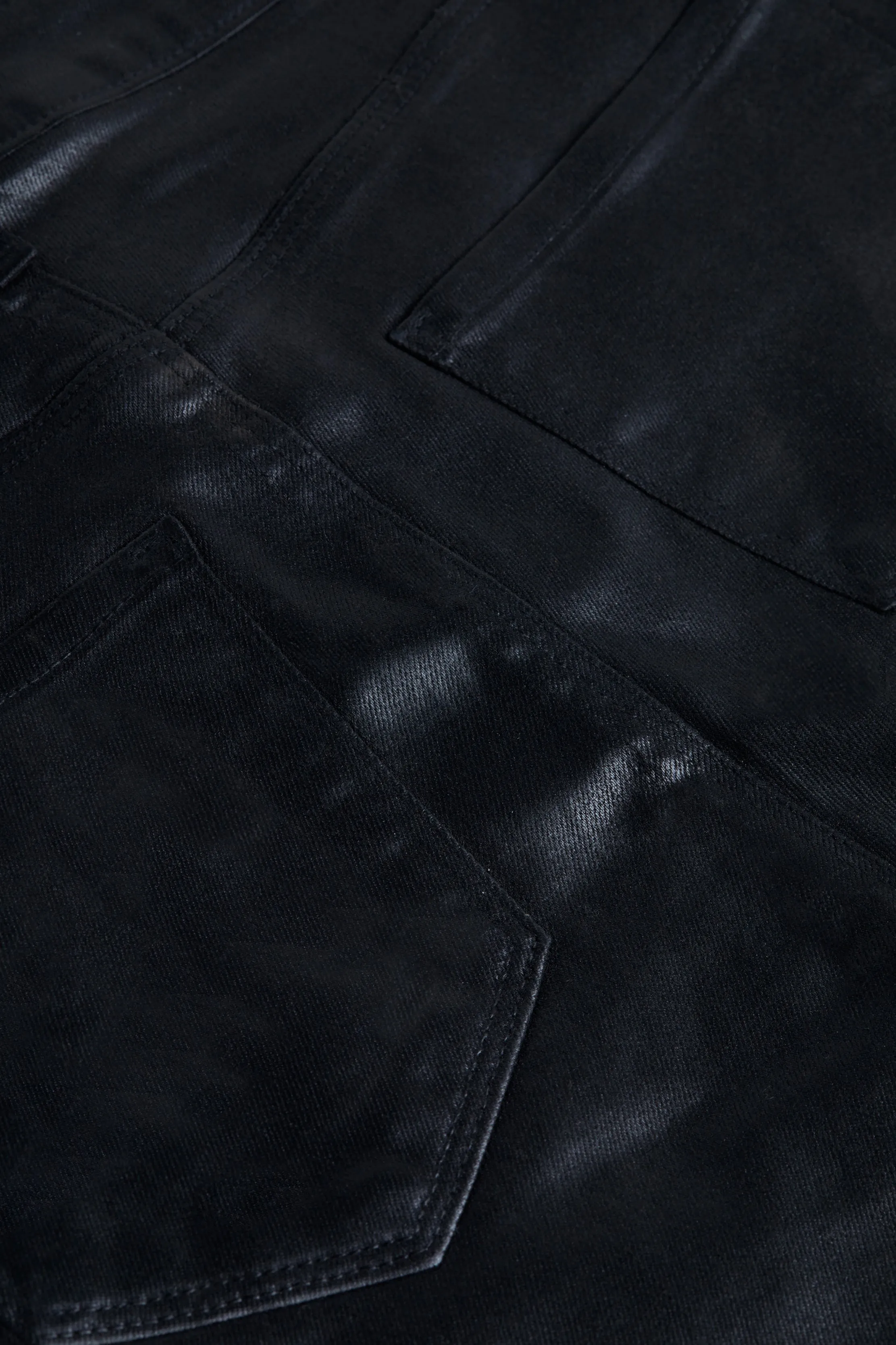 Tati Coated Bootcut Jean