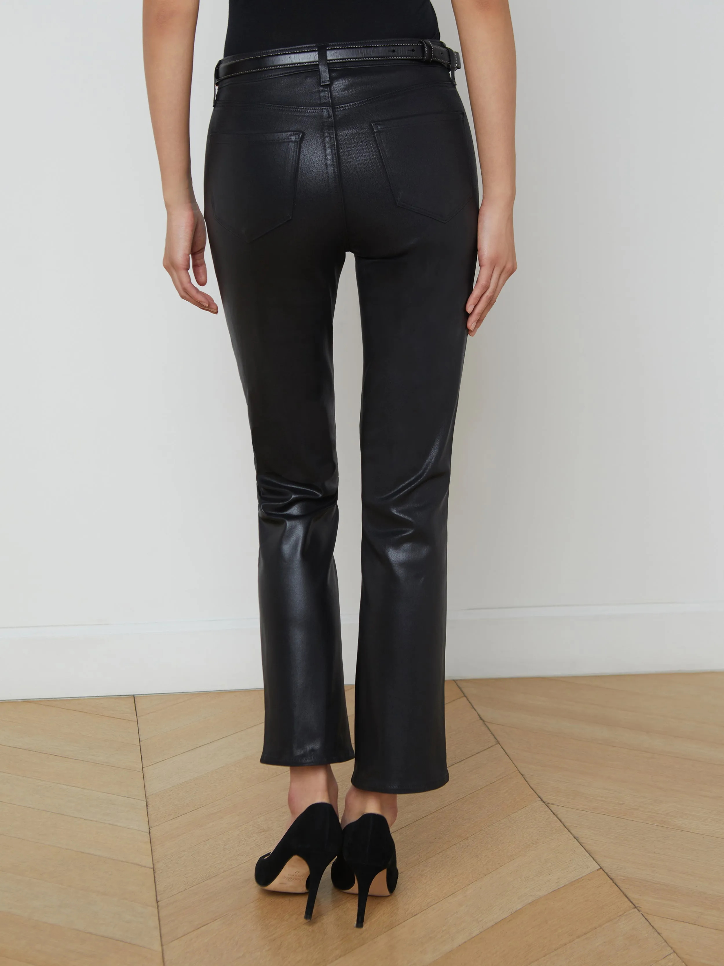 Tati Coated Bootcut Jean