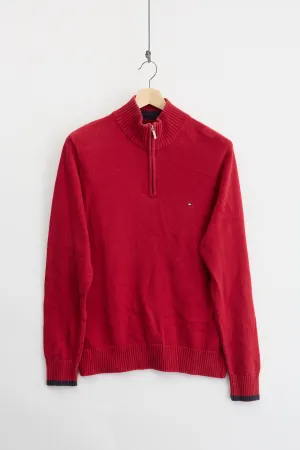 Tommy Hilfiger quarter-zip sweater (M)