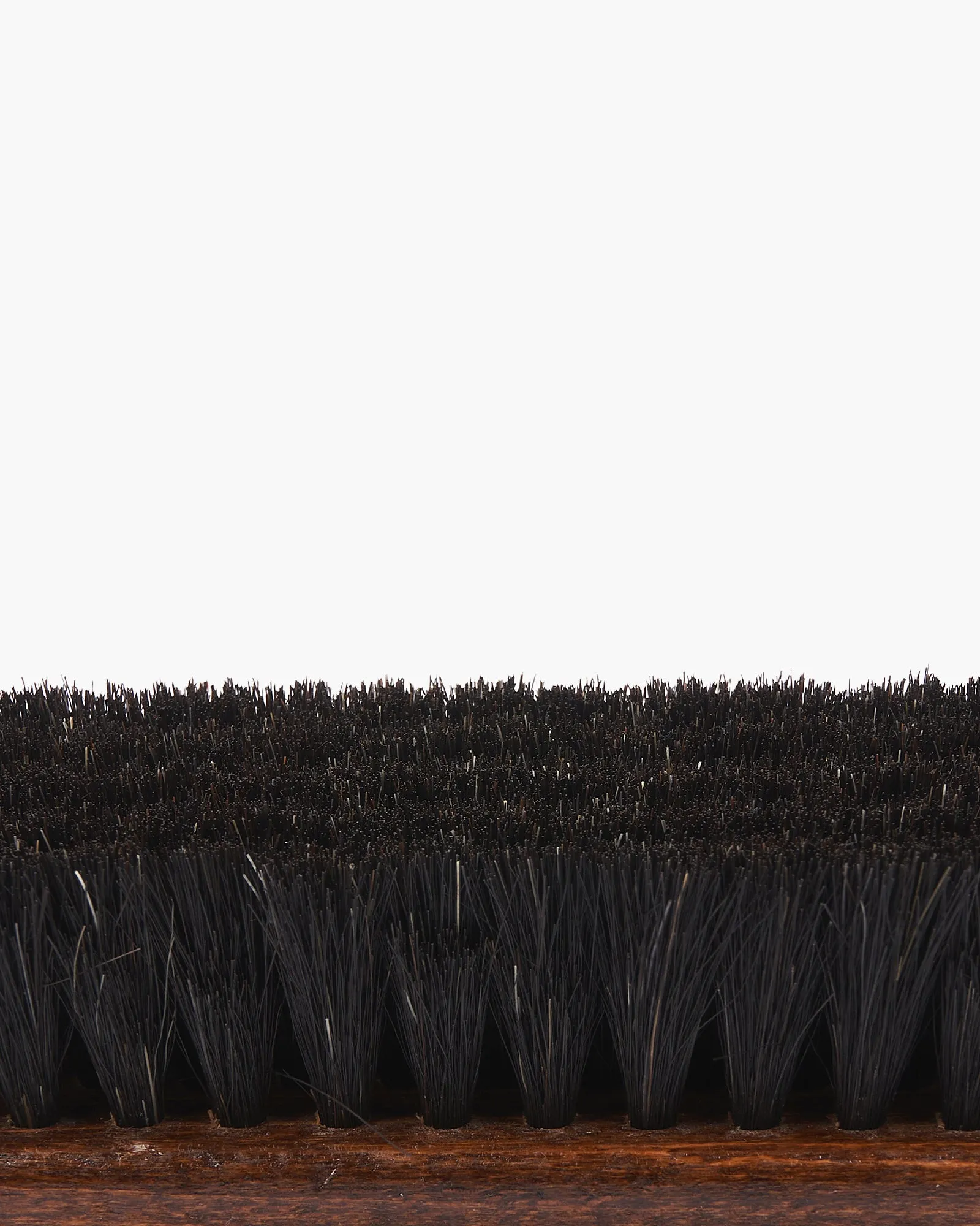 Trickers Black Bristle Shoe Care Brush - Small