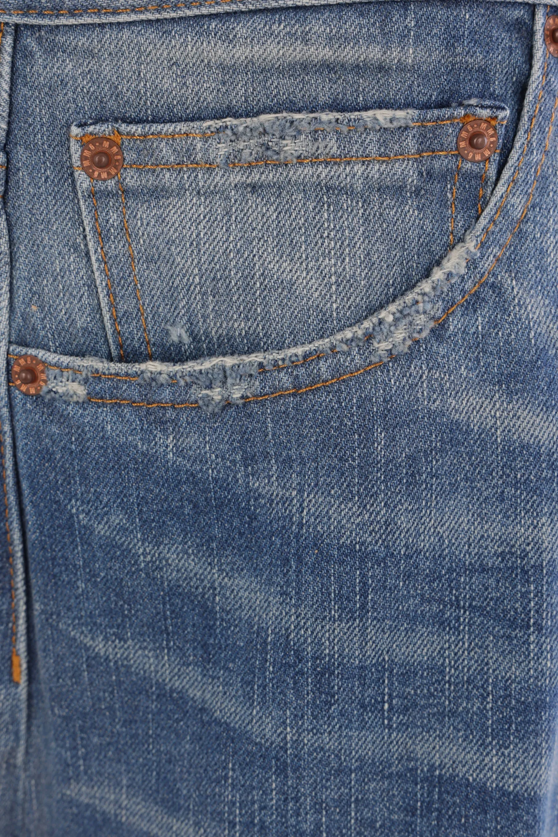 twist wide leg jeans in denim