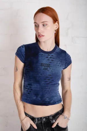 Under Tie Dye Logo Baby Tee