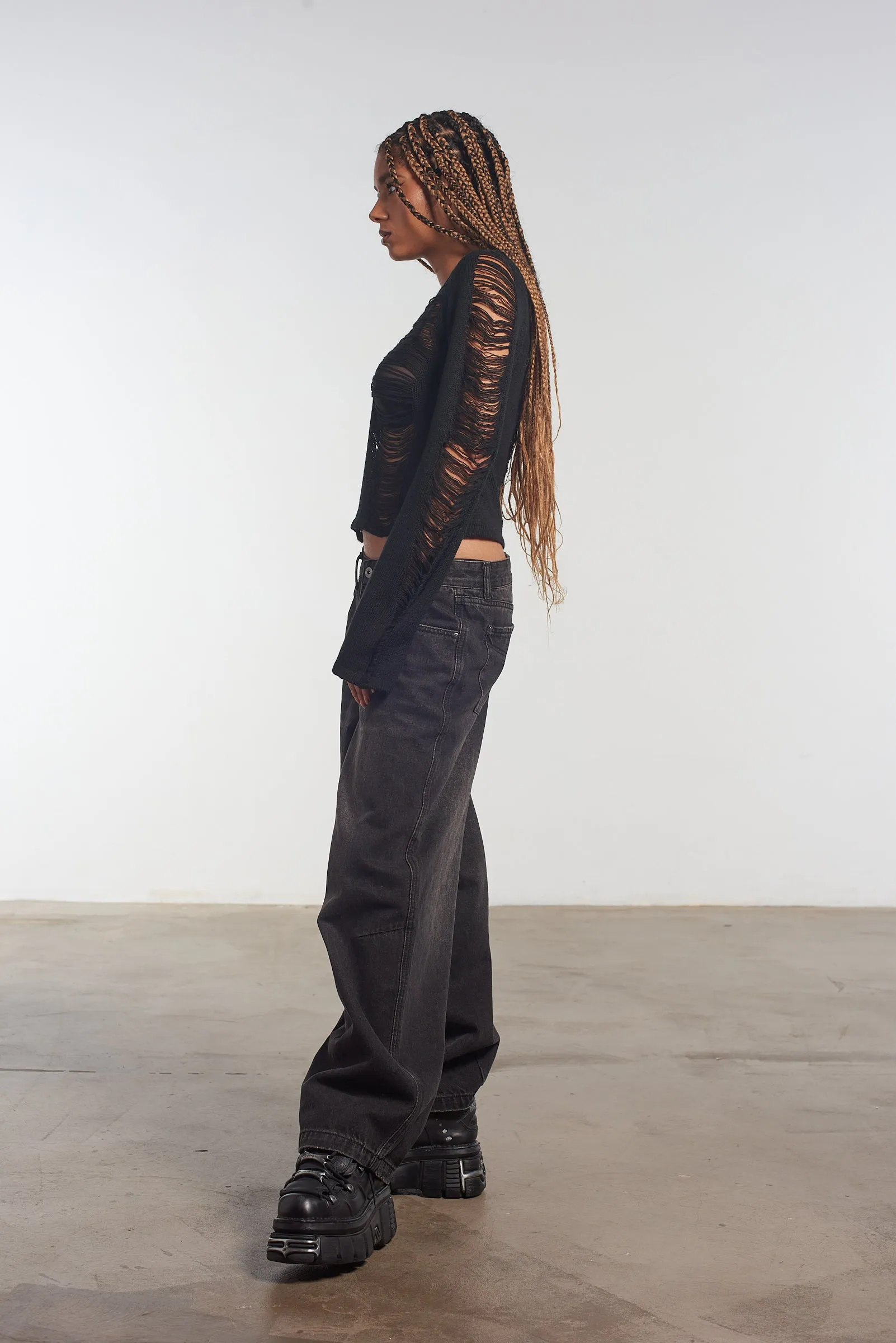 Vamp Ladder Knit