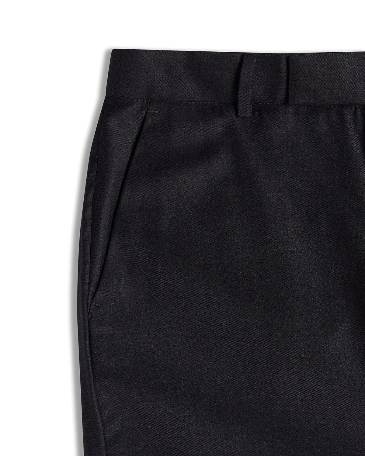 Veritas Merino Wool Dress Pants - Dark Grey