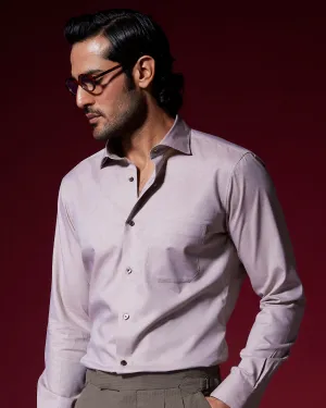 Veritas Slubby Twill Shirt - Light Brown