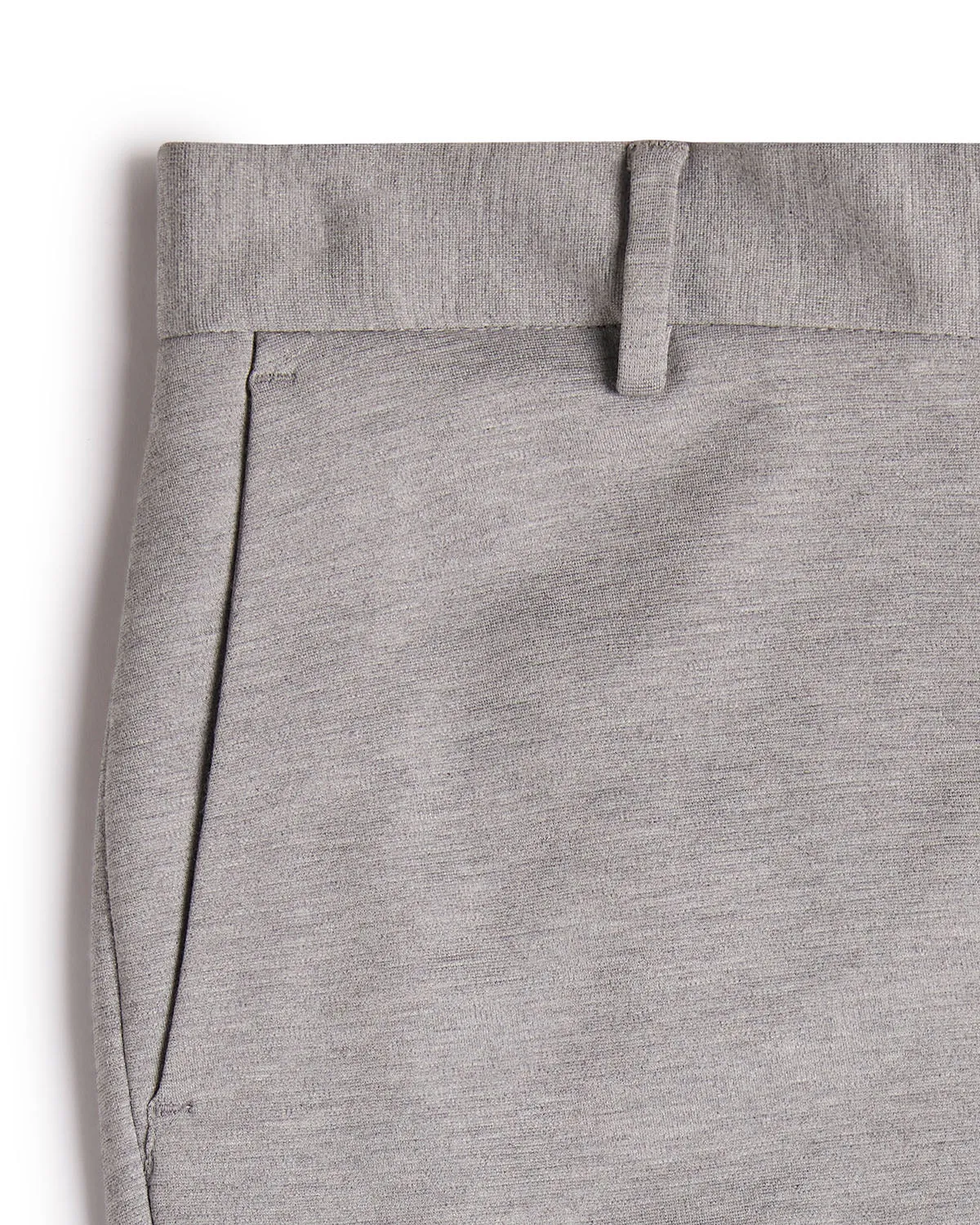 Versa Knit Stretch Dress Pants - Light Grey