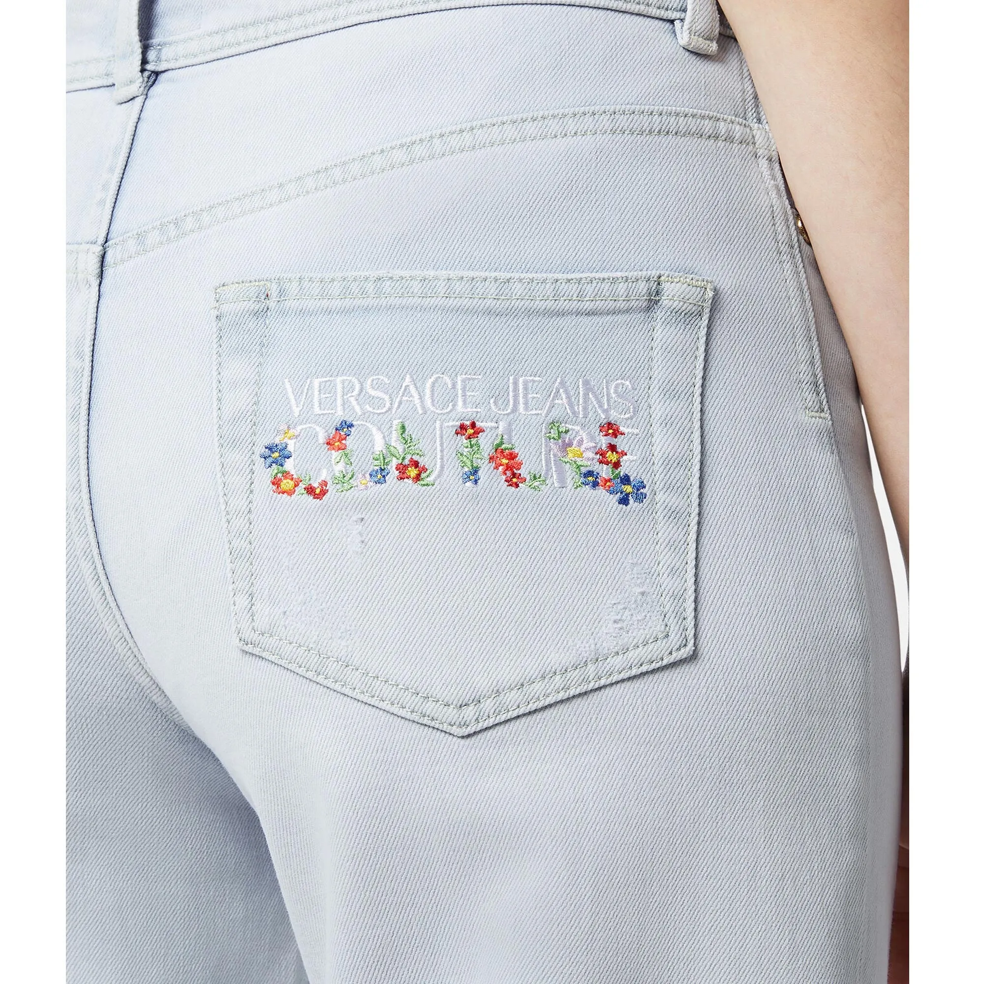 Versace Jeans Couture High-Rise Straight Jeans