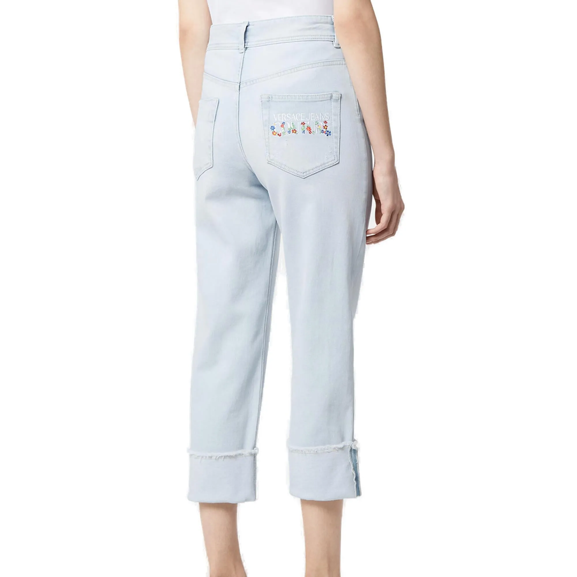 Versace Jeans Couture High-Rise Straight Jeans