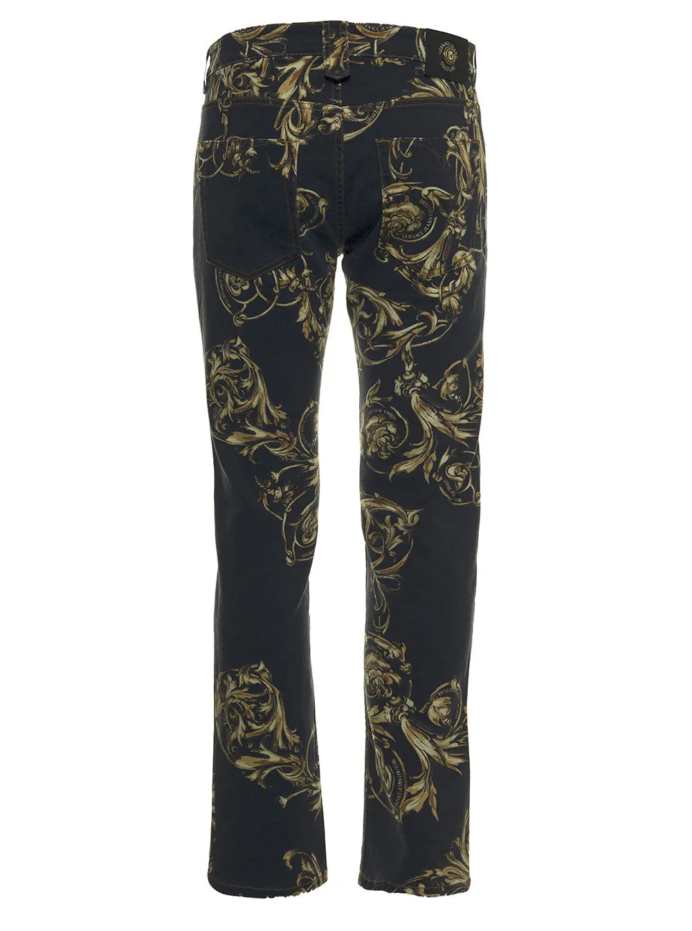 Versace Jeans Couture Regalia Baroque Printed Slim-Cut Jeans