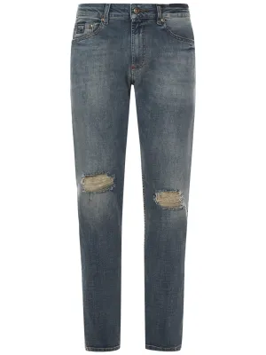 Versace Jeans Couture Ripped Skinny Jeans