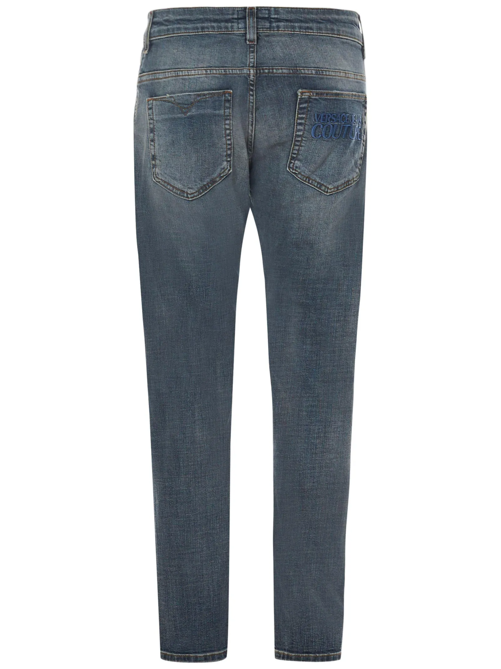 Versace Jeans Couture Ripped Skinny Jeans
