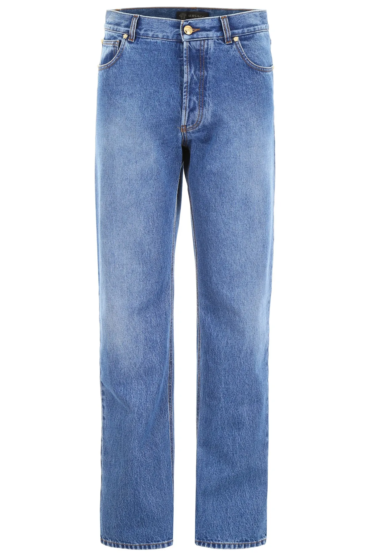 Versace Straight-Leg Denim Jeans