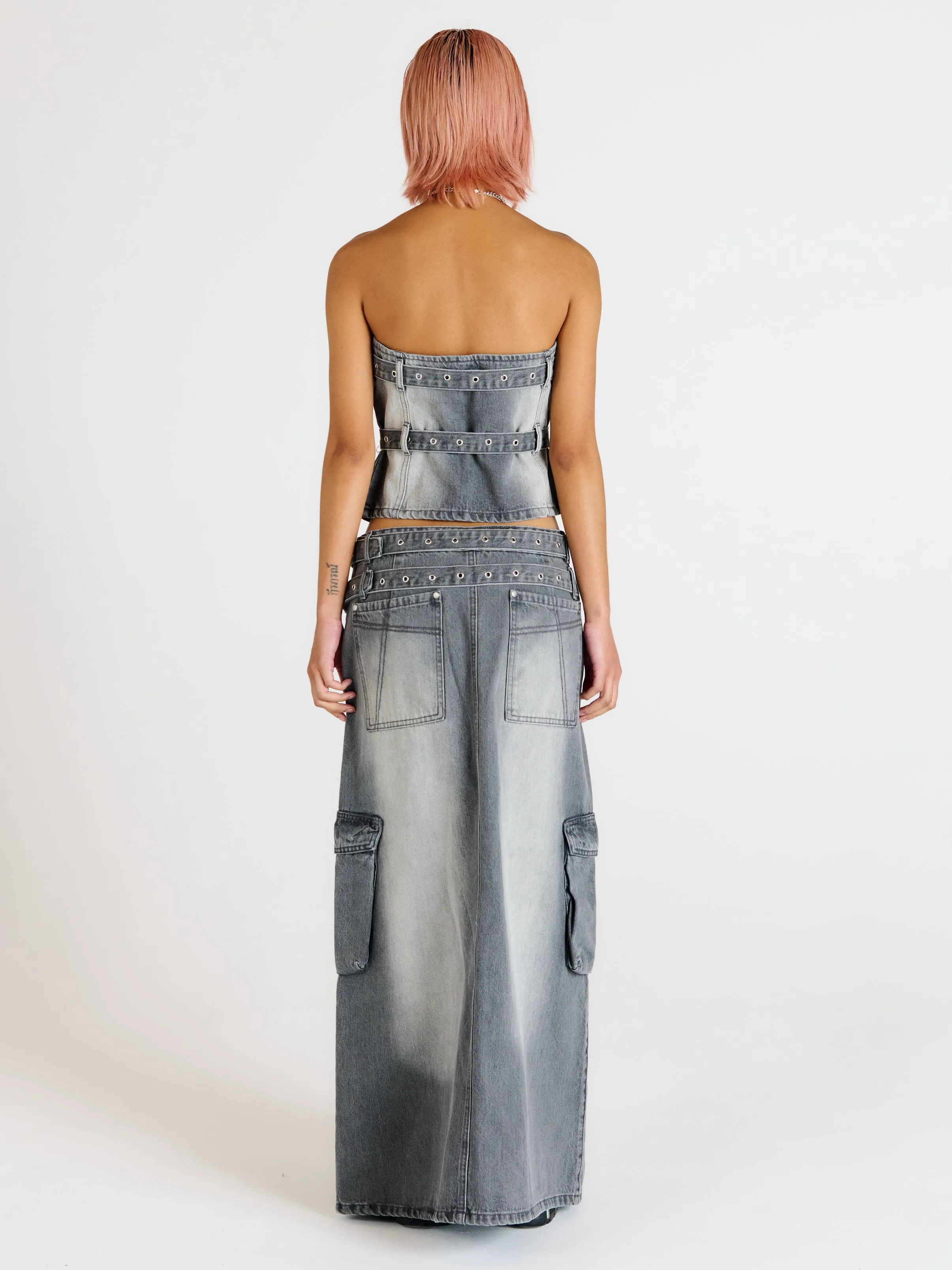 Vertigo Cargo Maxi Skirt