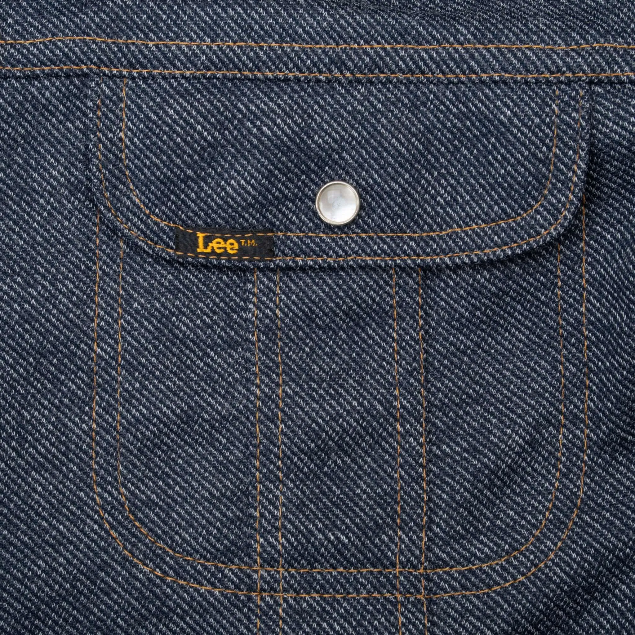 VINTAGE LEE PEARL BUTTONS JACKET 1970S MEDIUM MADE IN USA