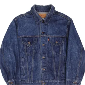 VINTAGE LEVIS TYPE 3 DENIM JACKET 4 POCKETS 1980S SIZE 48 MADE IN USA