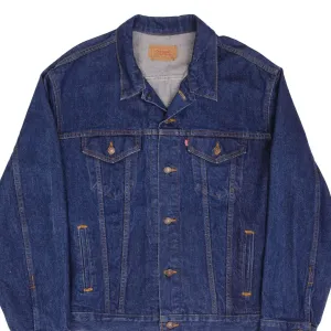 VINTAGE LEVIS TYPE 3 DENIM JACKET 4 POCKETS 1980S SIZE 50 MADE IN USA
