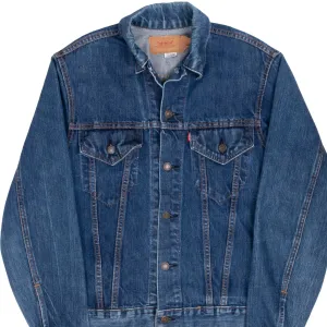 VINTAGE LEVIS TYPE 3 DENIM JACKET SINGLE STITCH SIZE 38 1970S MADE IN USA
