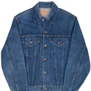 VINTAGE LEVIS TYPE 3 JACKET SINGLE STITCH TWO POCKETS SIZE 38 1970S MADE IN USA