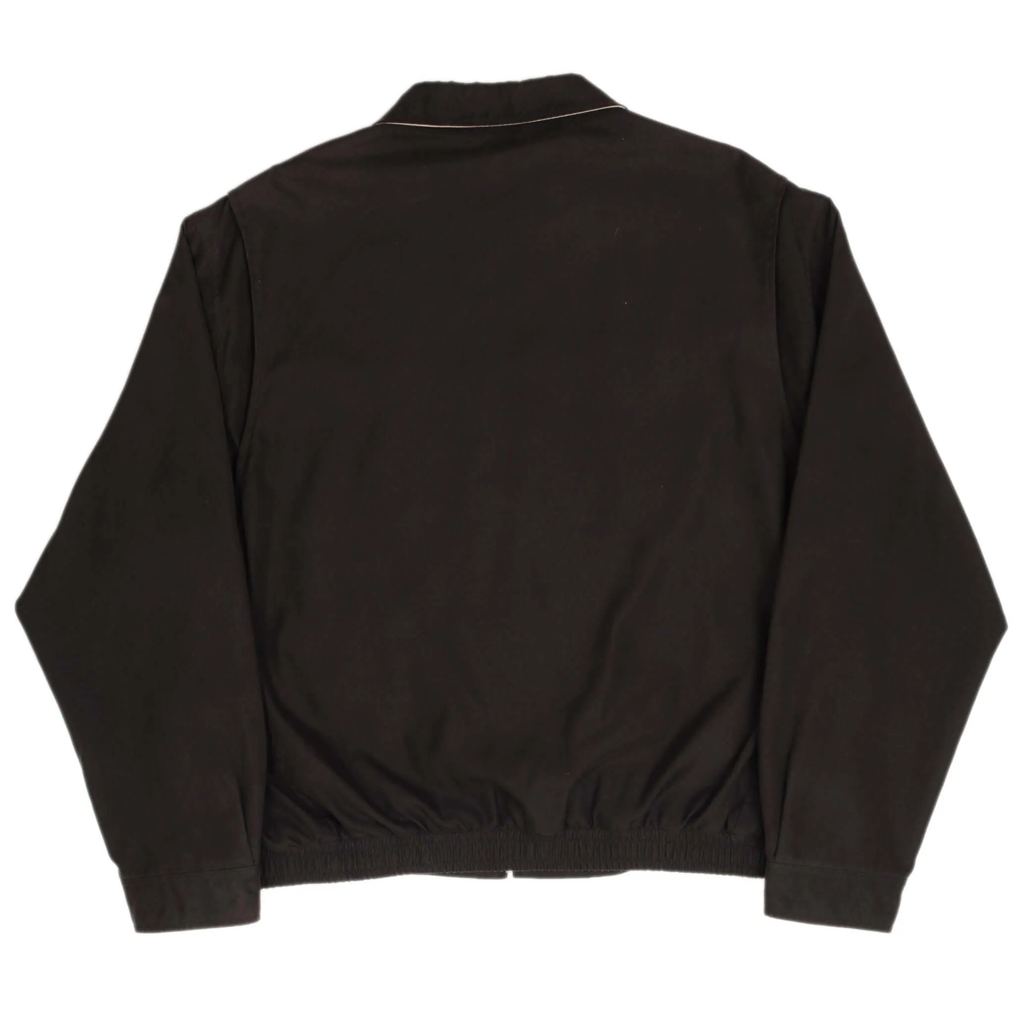 VINTAGE POLO RALPH LAUREN BLACK HARRINGTON GOLF JACKET 1990S SIZE XL