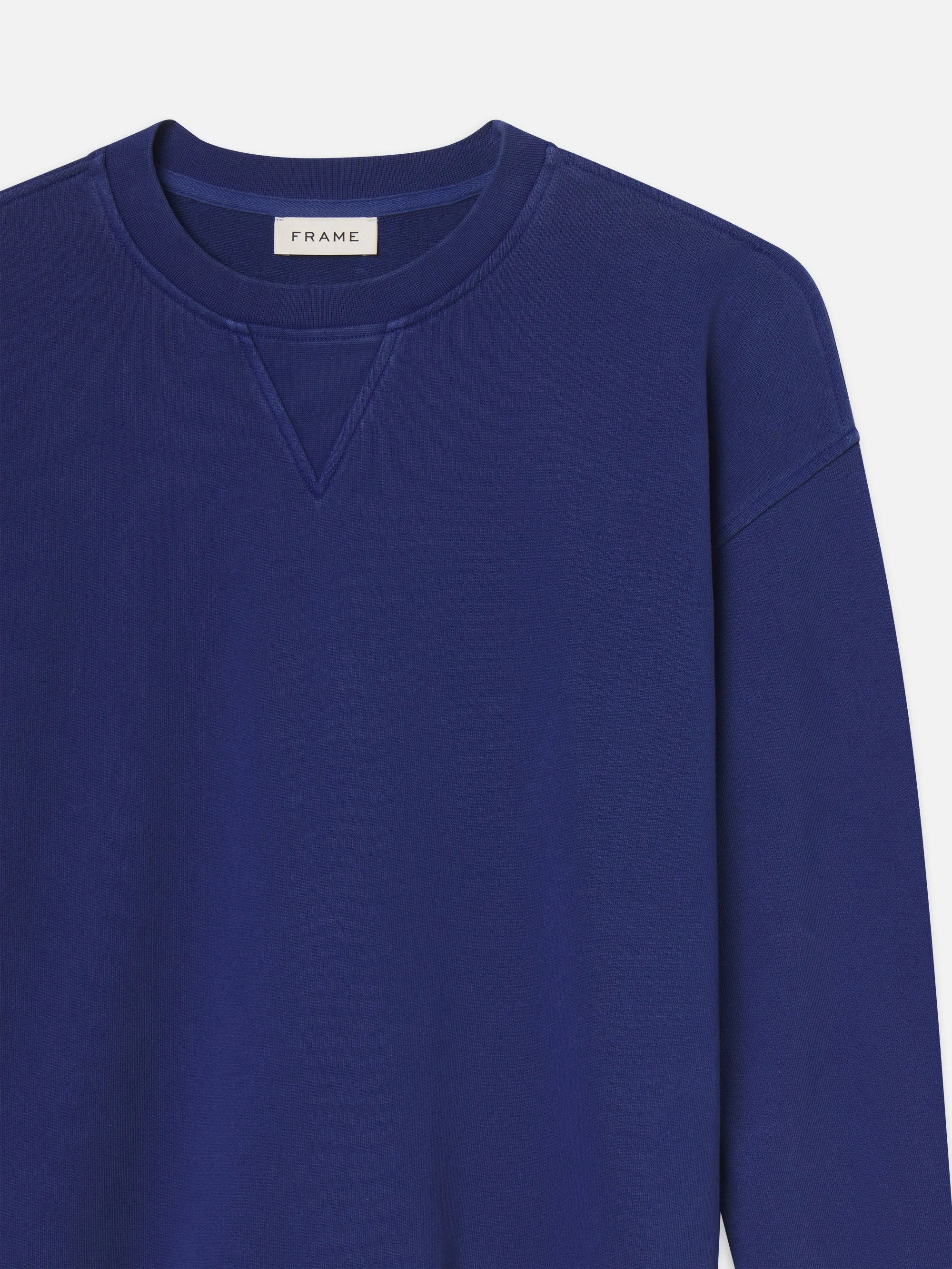 Vintage Wash Sweatshirt -- Reflex Blue Washed