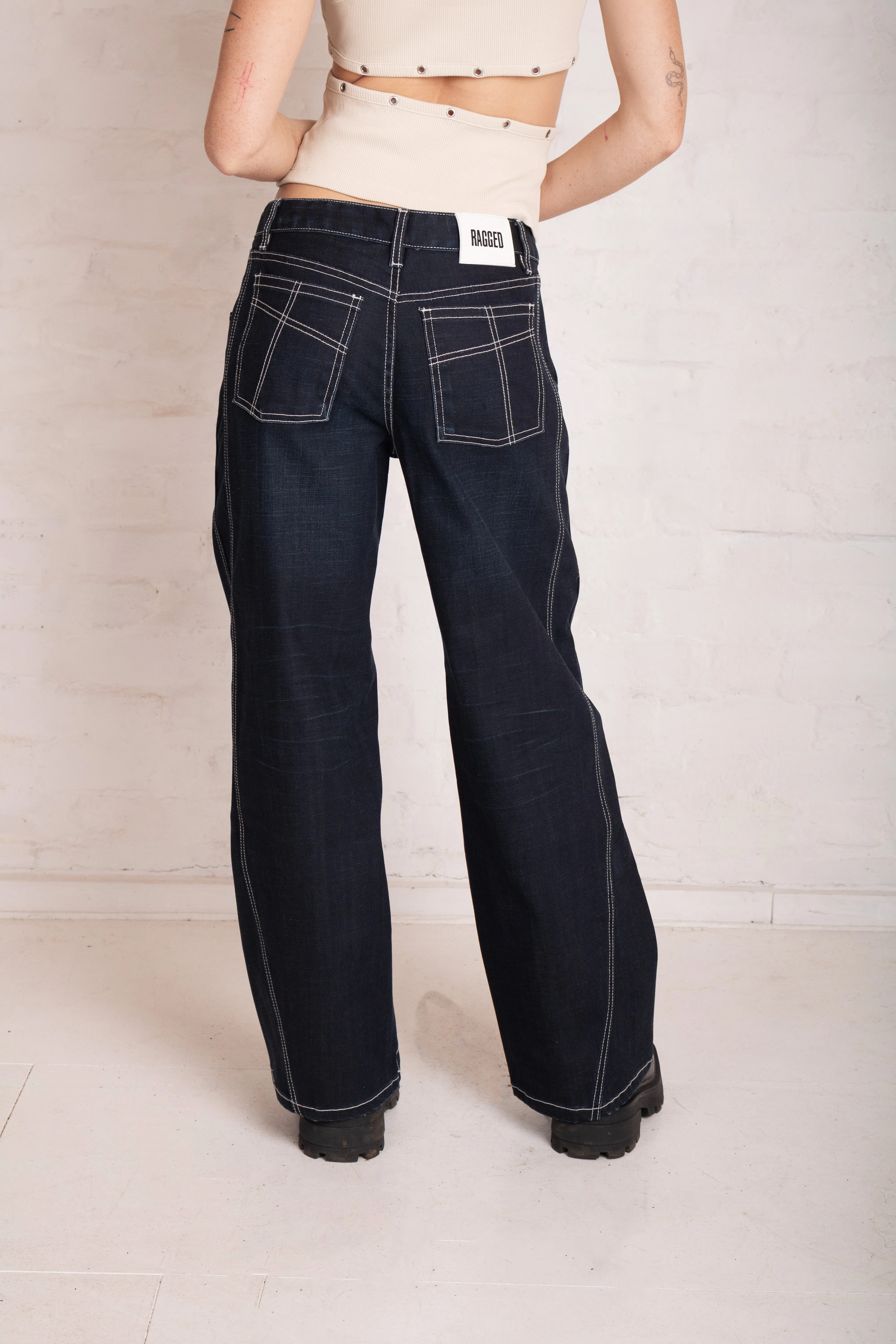 Wacko Dark Rinse Release Jeans