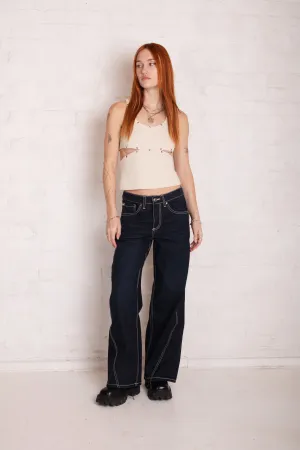 Wacko Dark Rinse Release Jeans