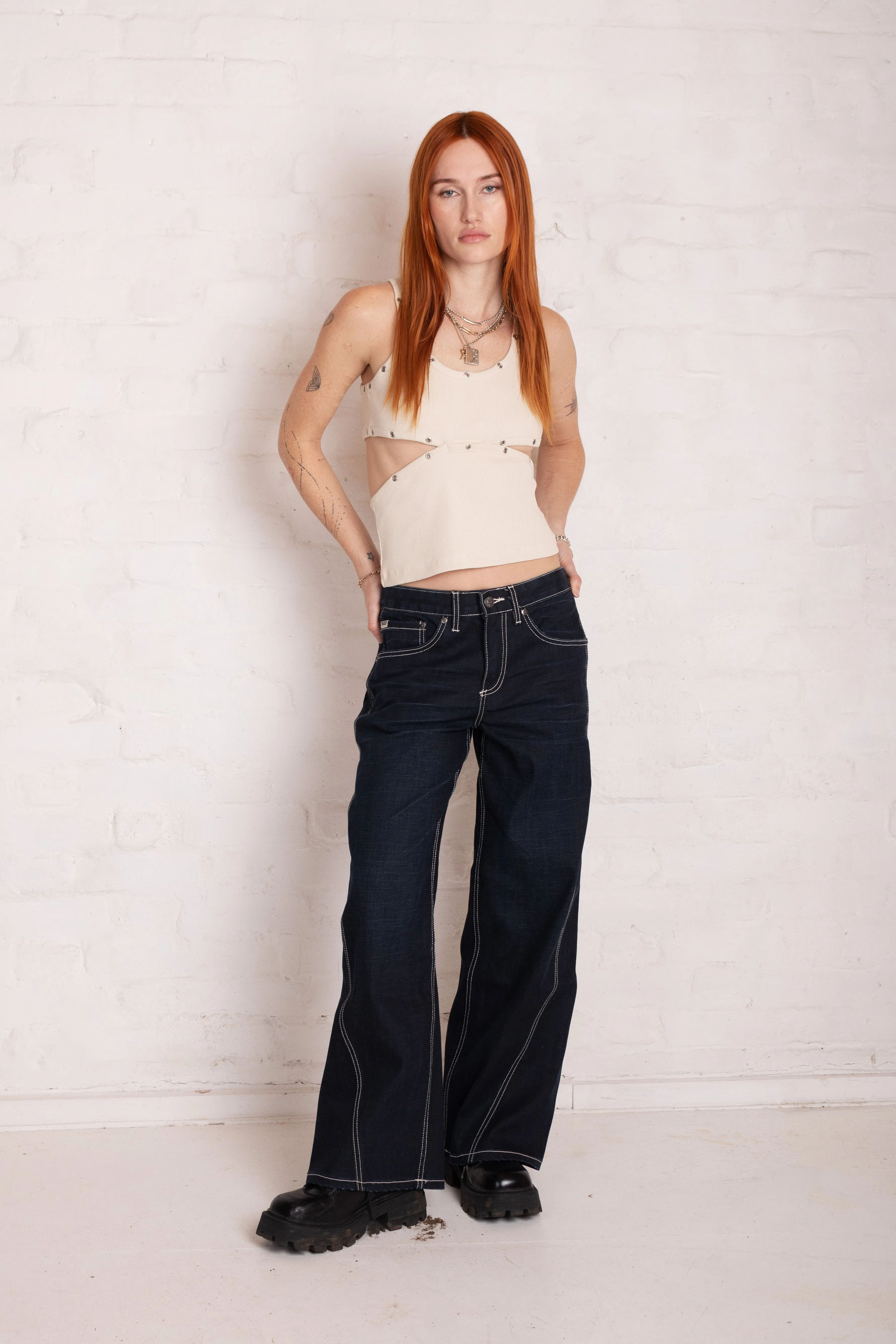 Wacko Dark Rinse Release Jeans