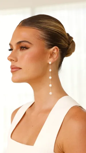 Wasaki 18K Gold Earrings - Gold / Pearl