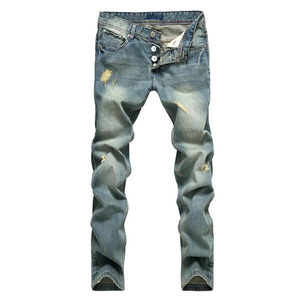 West Louis™ Cotton Tinted Cowboy Jeans