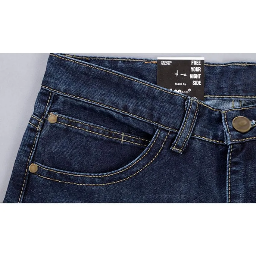 West Louis™ Denim Casual Blue Jeans