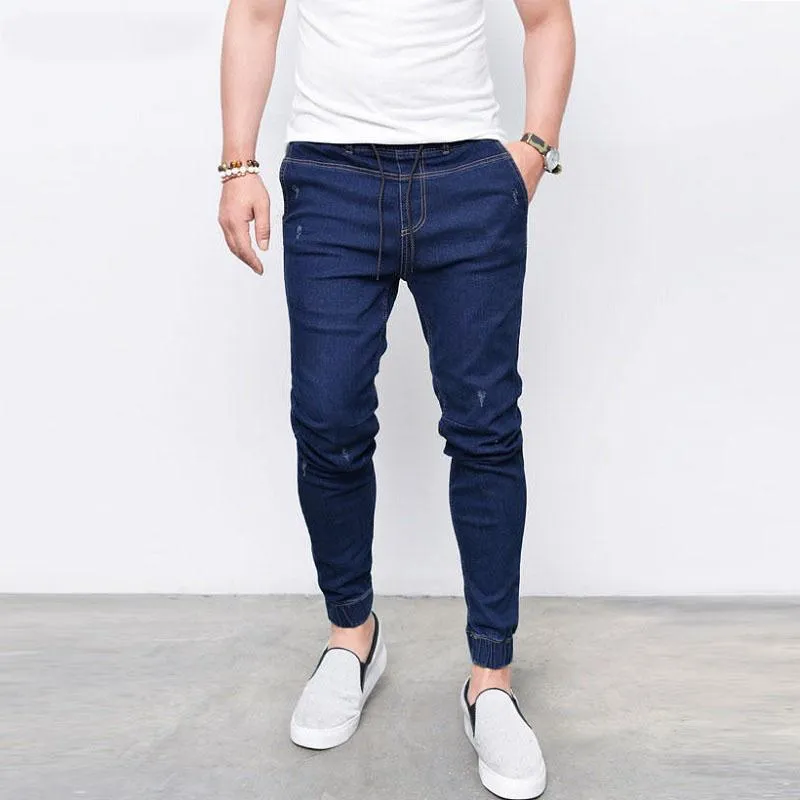 West Louis™ Shinny Washed Harem Jeans