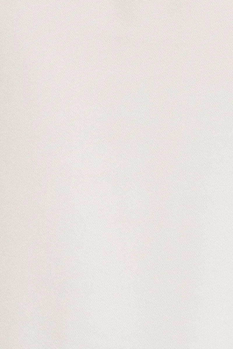 White Wide Leg Pant