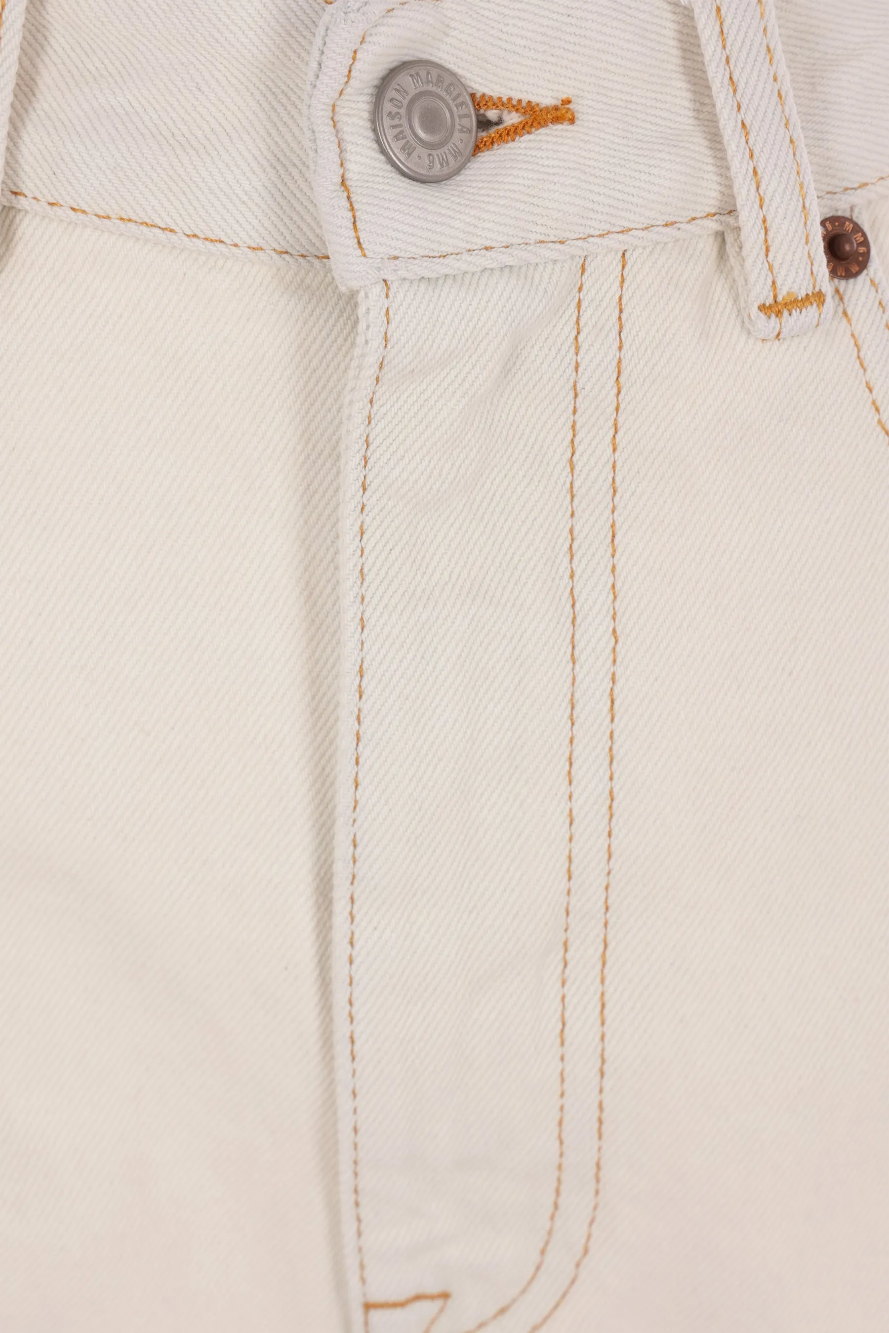 wide-leg jeans in denim