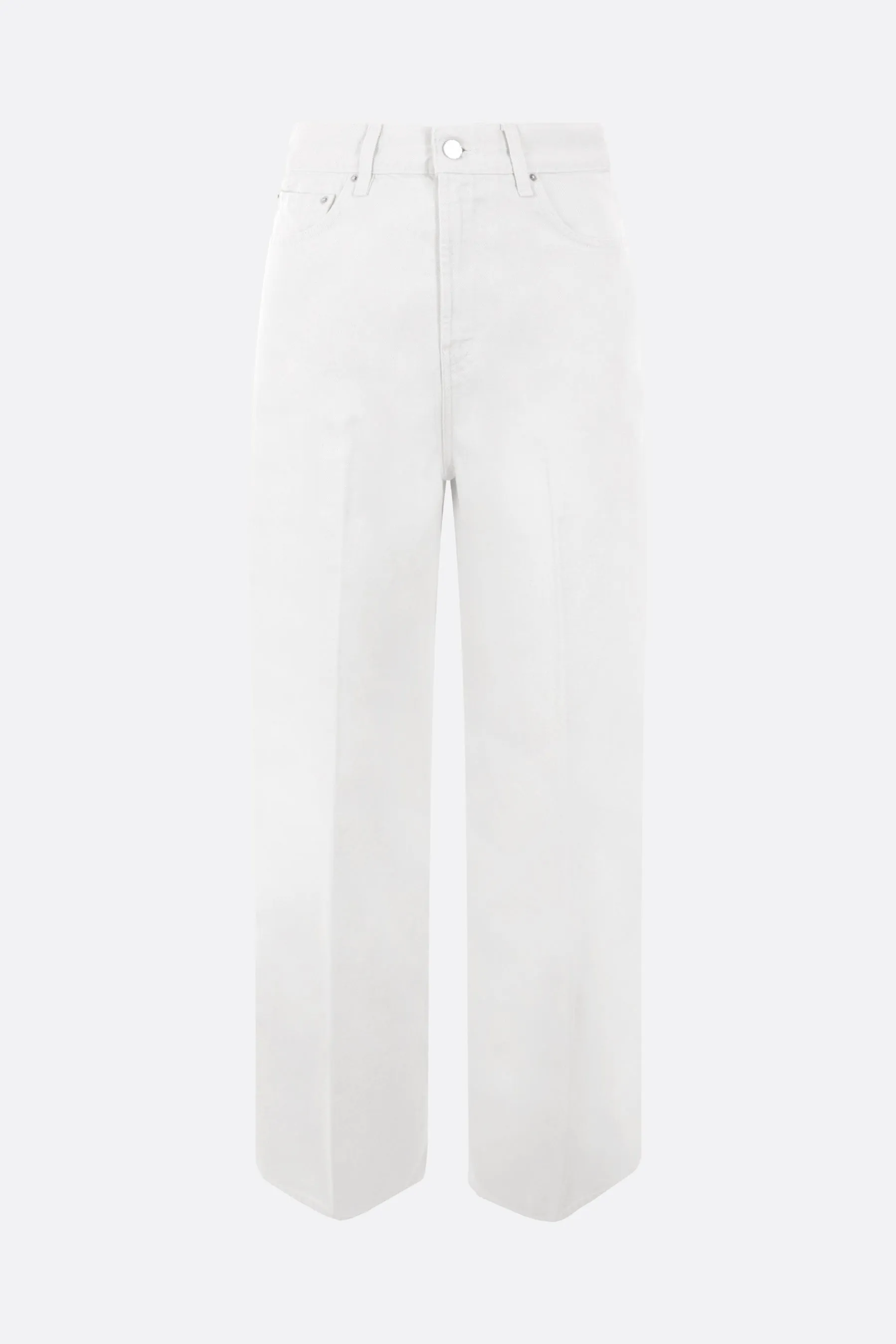 wide-leg jeans in organic cotton