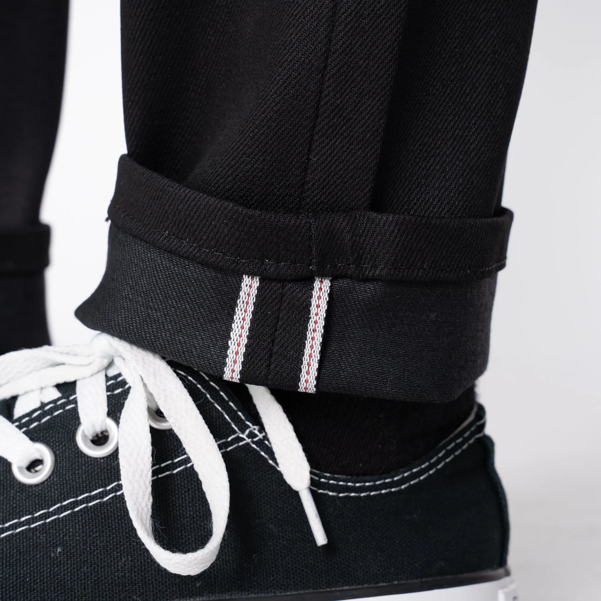 Women's - High Skinny - Black Cobra Stretch Selvedge