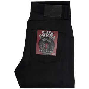 Women's - High Skinny - Black Cobra Stretch Selvedge
