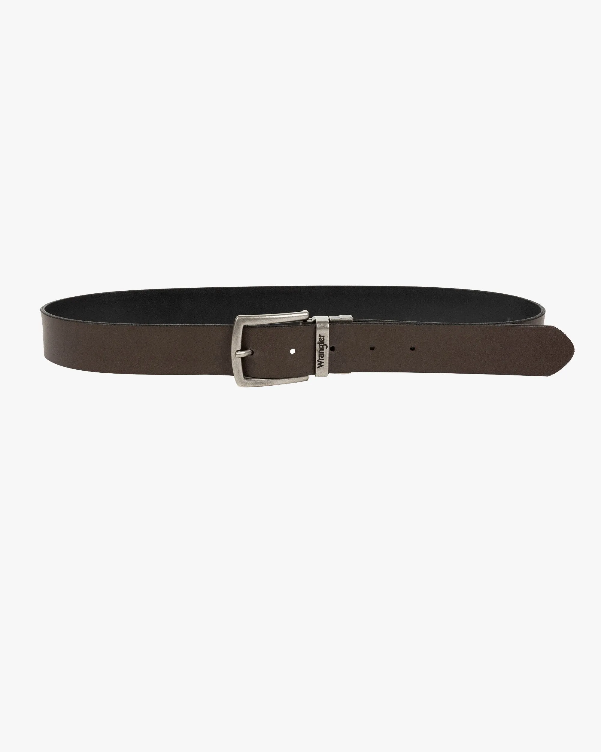 Wrangler 2-Sided Reversible Leather Belt - Black / Brown