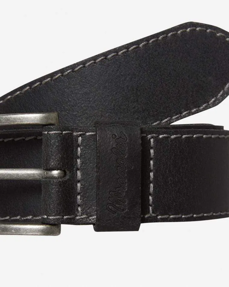 Wrangler Basic Stitched Belt - Black